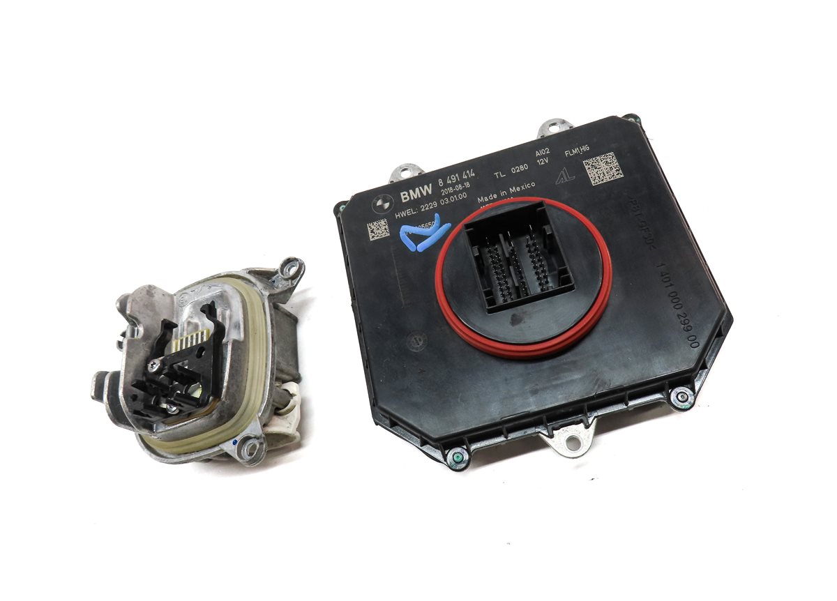 Thumbnail 3: 2019 BMW X3 (G01) FRONT RIGHT PASSENGER LED HEADLIGHT HEAD LIGHT MODULE SET 2