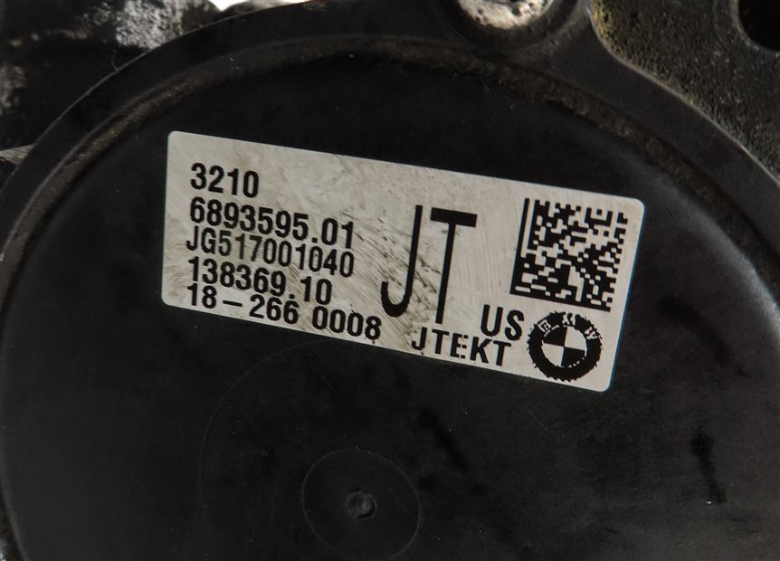 Thumbnail 8: 2019 BMW X3 (G01) 3.0L TURBO (B58) ENGINE RACK & PINION ELECTRIC ASSIST MOTOR
