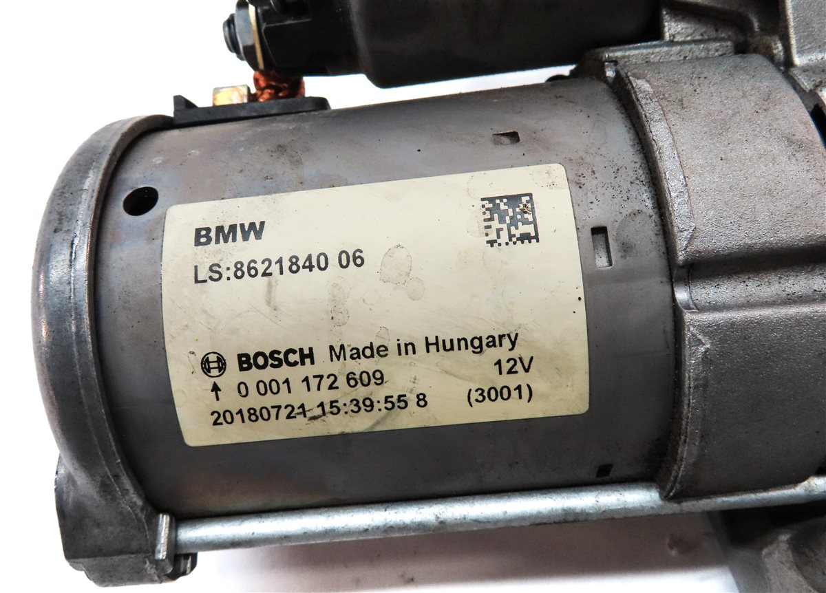 Thumbnail 7: 2016-2020 BMW 240i 340i 340iGT 440i 540i 640iGT 740i X3 X4 - 3.0L STARTER MOTOR