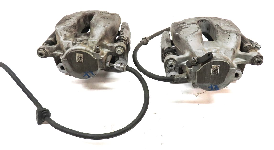 Thumbnail 4: 19-22 BMW 330i 330E X3 X4 (G01 G02 G20) FRONT LEFT & RIGHT BRAKE CALIPER SET 2