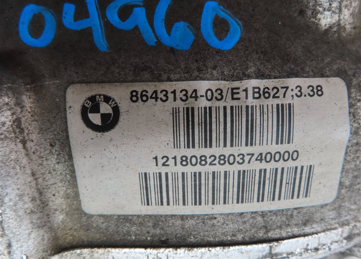 Thumbnail 8: 2018-2023 BMW X3 X4 (G01 G02) 2.0L REAR DIFFERENTIAL GEAR CARRIER (3.38 RATIO)