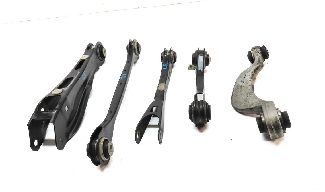 Thumbnail 2: 2018-2023 BMW X3 X4 X4M (F98 G01 G02) REAR LEFT DRIVER SIDE CONTROL ARM SET 5