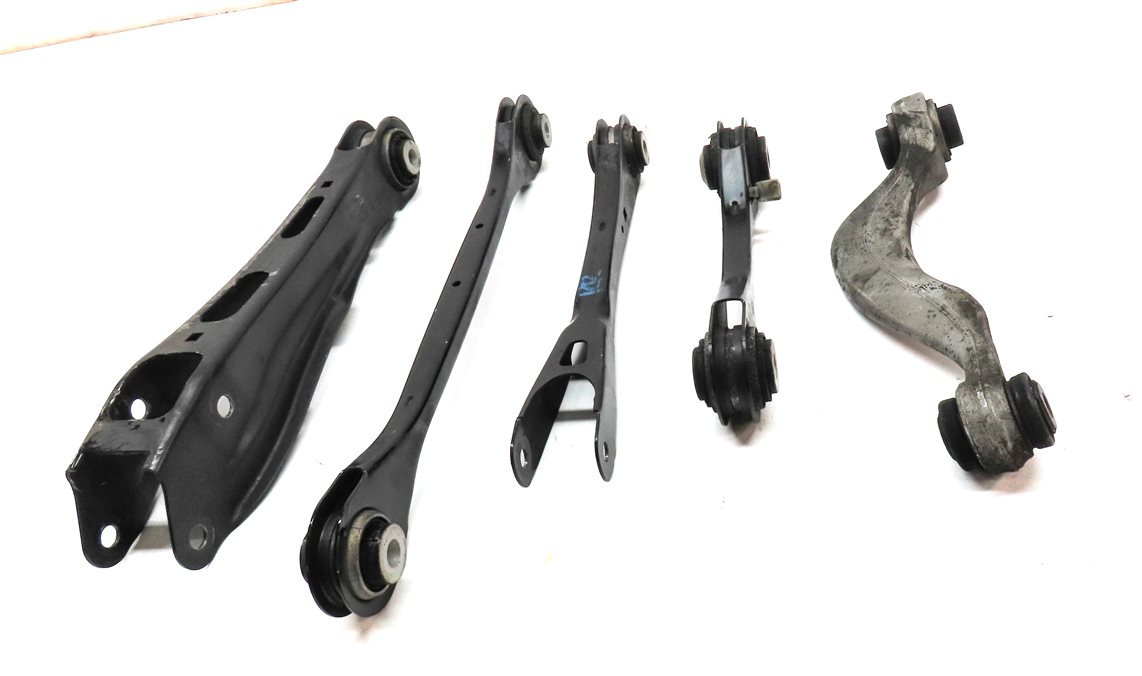 Thumbnail 2: 18-23 BMW X3 X4 X4M (F98 G01 G02) REAR RIGHT PASSENGER SIDE CONTROL ARM SET 5