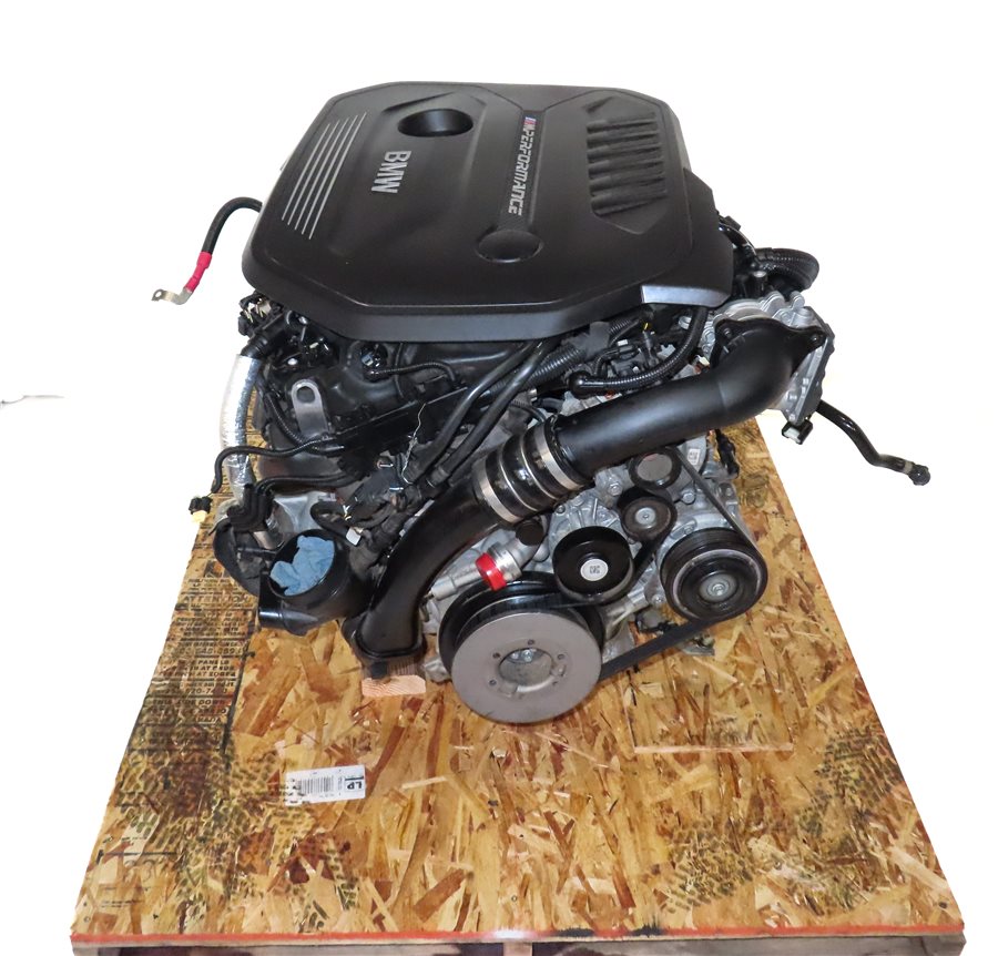 Thumbnail 10: 17-19 BMW 5 6GT 7 X3 X4 (F06 G01 G02 G11 G30) 3.0L (B58) ENGINE ASSEMBLY (100k)