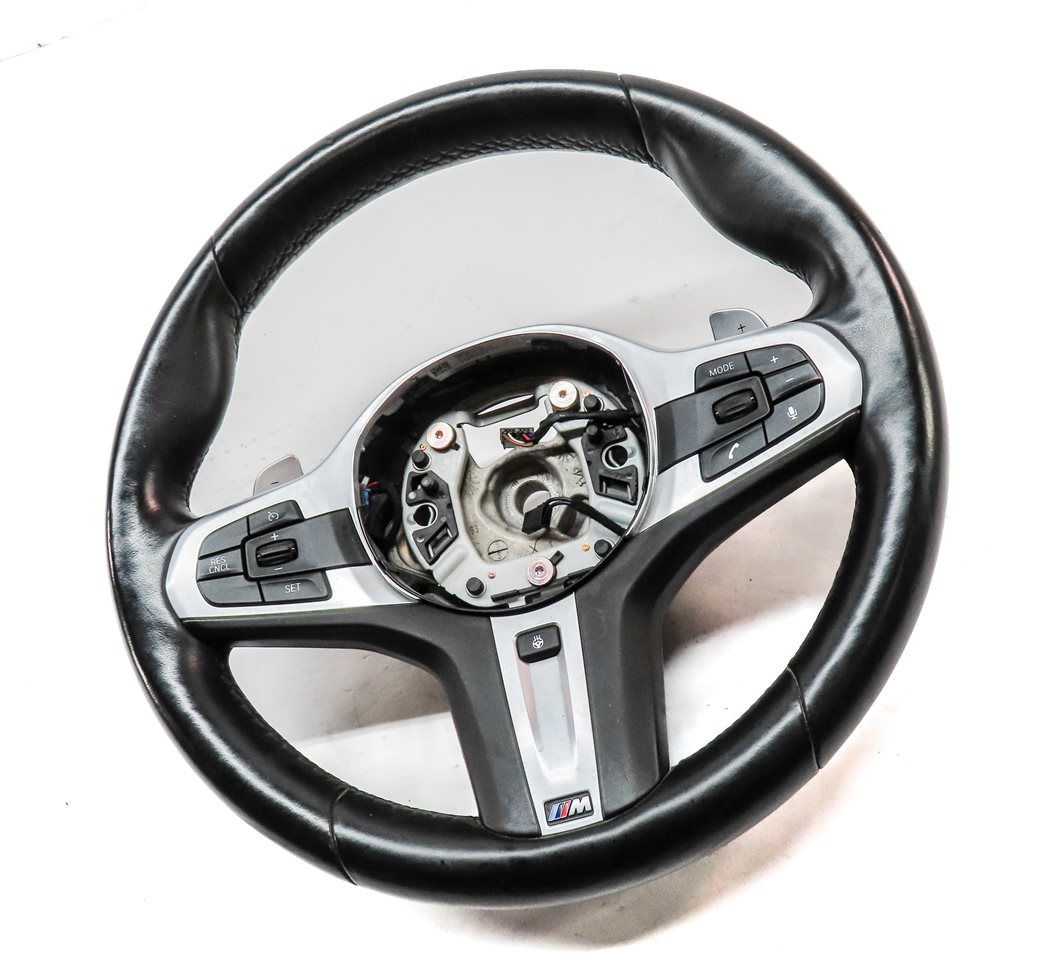 Thumbnail 3: 2018-2023 BMW X3 X4 (G01 G02) 3 SPOKE ///M SPOKE HEATED STEERING WHEEL (BLACK)