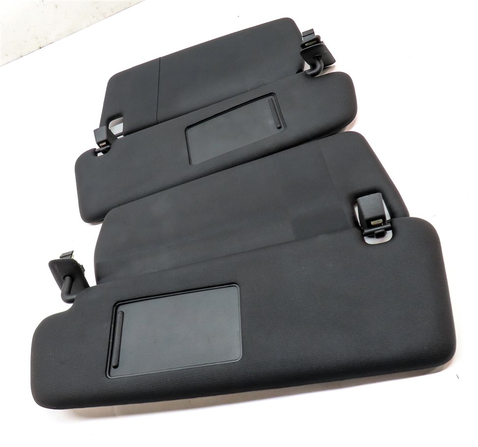 Thumbnail 3: 2011-2014 PORSCHE CAYENNE (958) FRONT LEFT & RIGHT SUNVISOR SHADE SET 2 (Black)