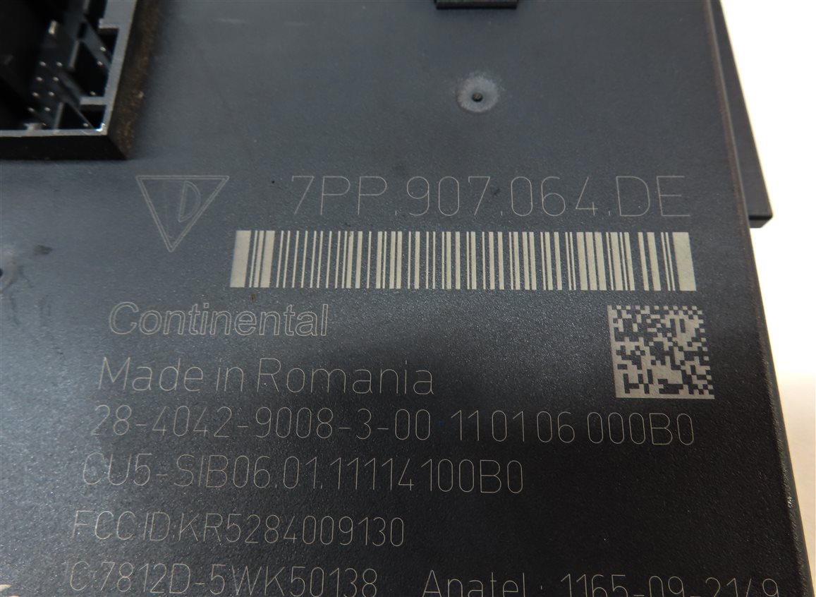 Thumbnail 5: 2011-2018 PORSCHE CAYENNE (958) 3.6L ENGINE ECM BCM IMMOBILIZER MODULE KEY SET