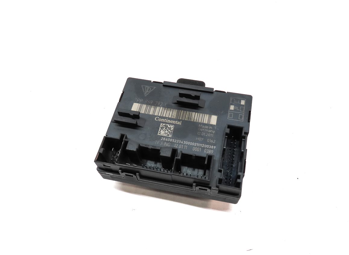 2011 PORSCHE CAYENNE (958) FRONT RIGHT PASSENGER DOOR CONTROL MODULE
