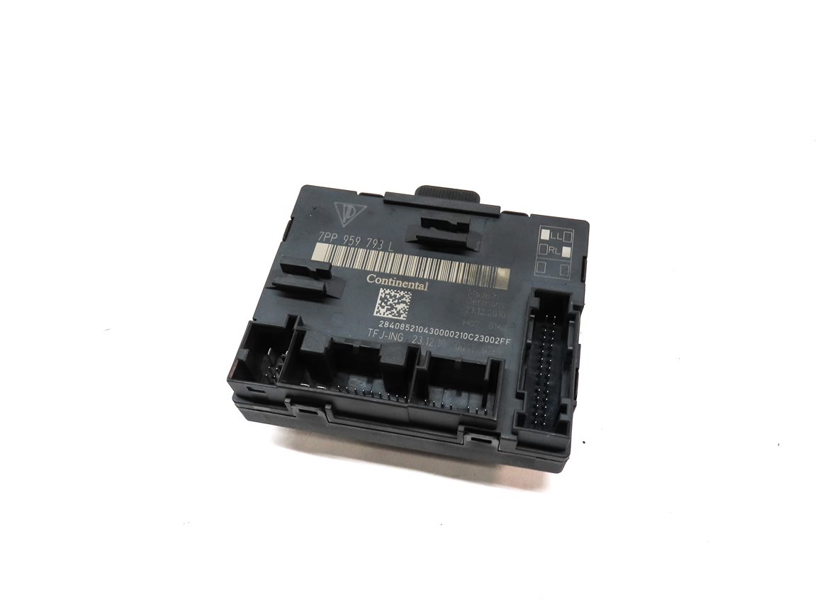 2011 PORSCHE CAYENNE (958) FRONT LEFT DRIVER DOOR CONTROL MODULE