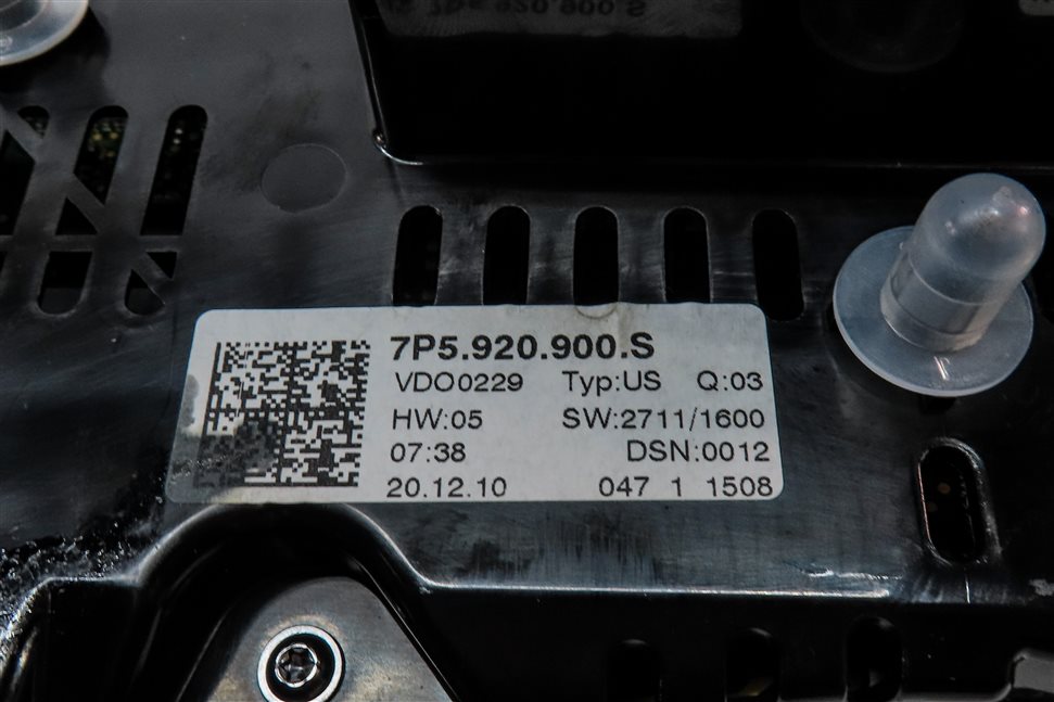 Thumbnail 7: 2011-2012 PORSCHE CAYENNE (958) 3.6L SPEEDOMETER INSTRUMENT CLUSTER (MPH) (170k)