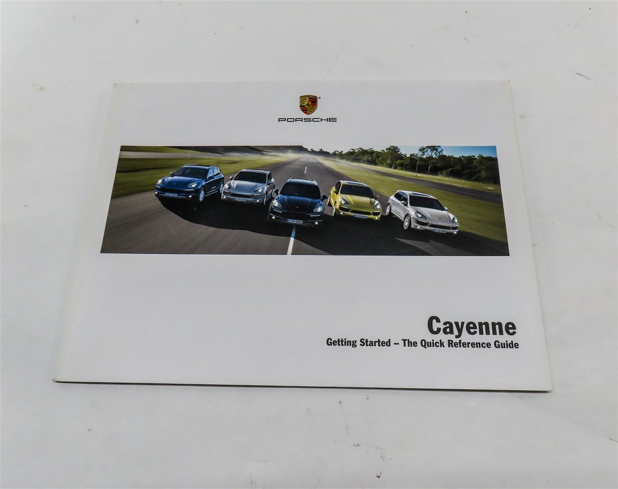 Thumbnail 11: 2011 PORSCHE CAYENNE (958) OWNERS MANUAL BOOKLET BOOK SET 14 w/ CARRYING CASE