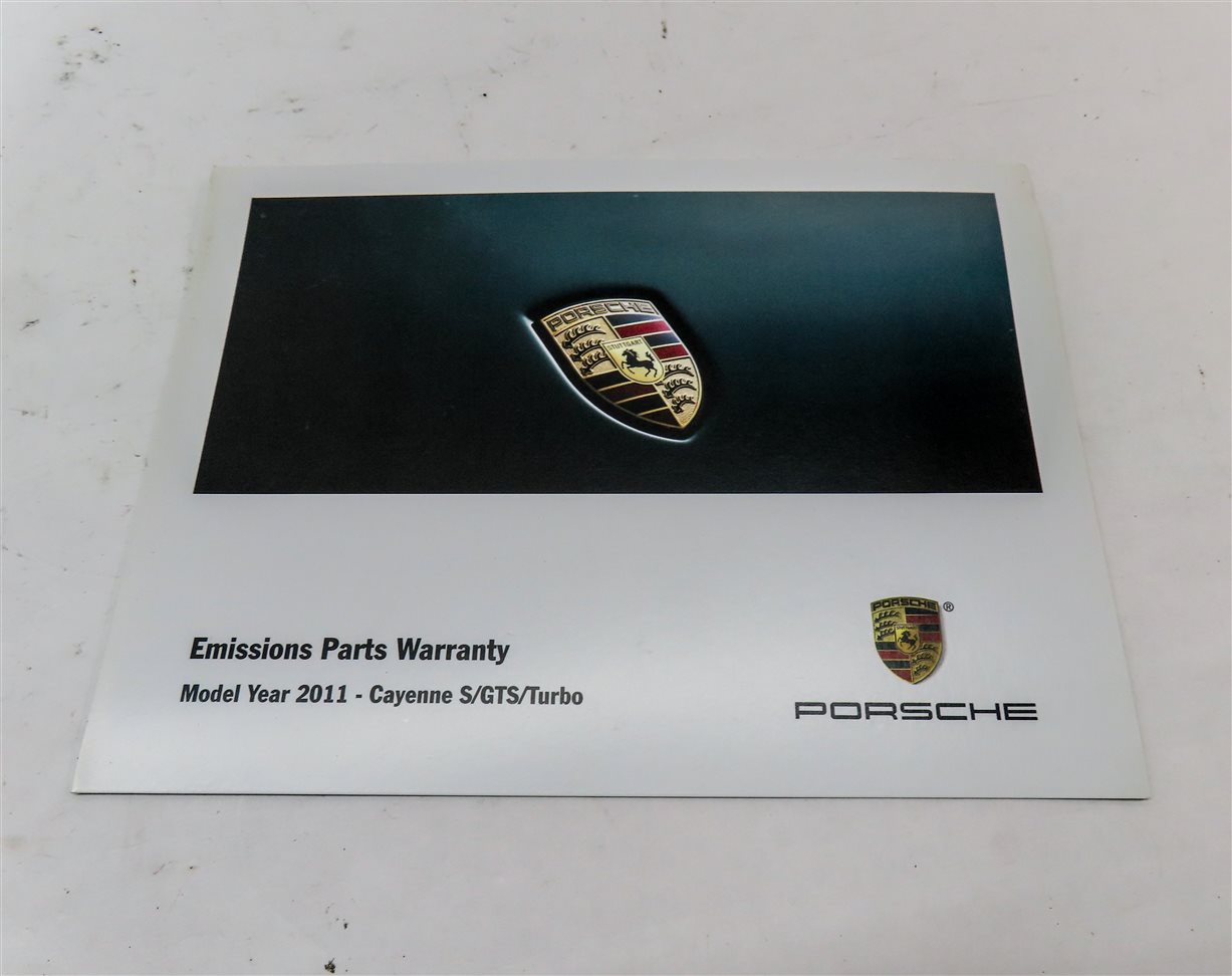 Thumbnail 4: 2011 PORSCHE CAYENNE (958) OWNERS MANUAL BOOKLET BOOK SET 14 w/ CARRYING CASE