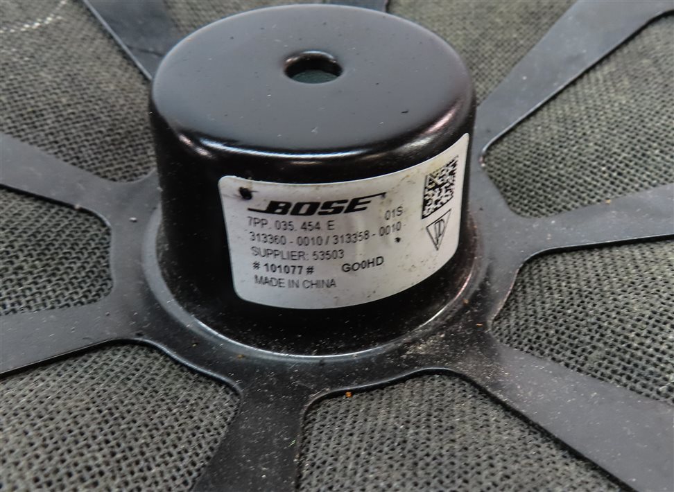 Thumbnail 10: 2011 PORSCHE CAYENNE 958 FRONT REAR WOOFER MIDRANGE TWEETER BOSE SPEAKER SET 10