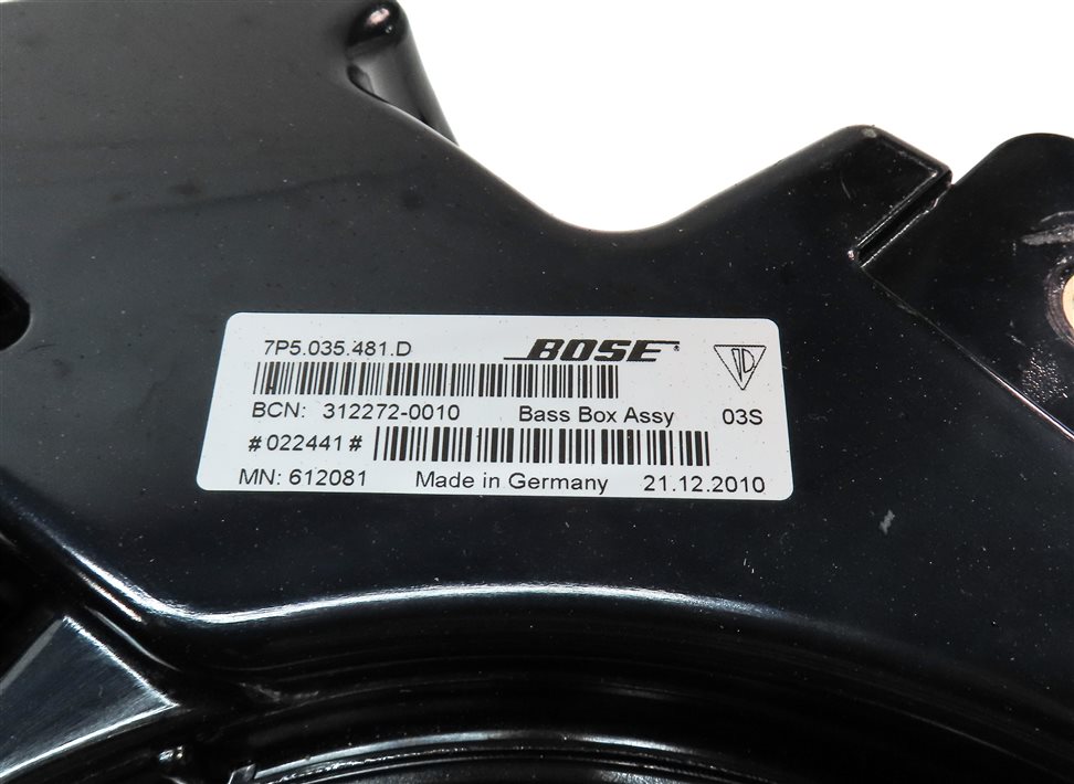 Thumbnail 11: 2011 PORSCHE CAYENNE 958 FRONT REAR WOOFER MIDRANGE TWEETER BOSE SPEAKER SET 10