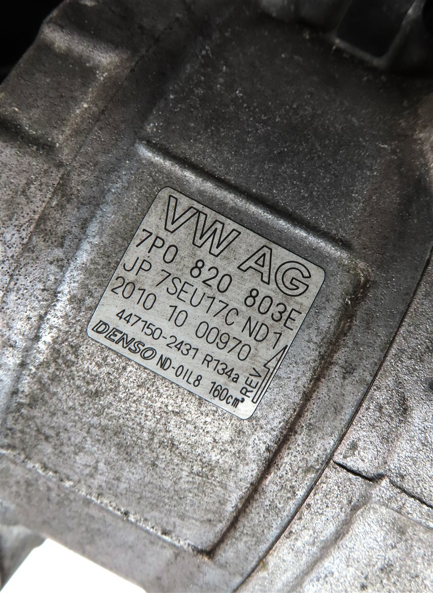 Thumbnail 7: 2011-2018 PORSCHE CAYENNE (958) 3.6L - A/C AIR CONDITIONING COMPRESSOR PUMP