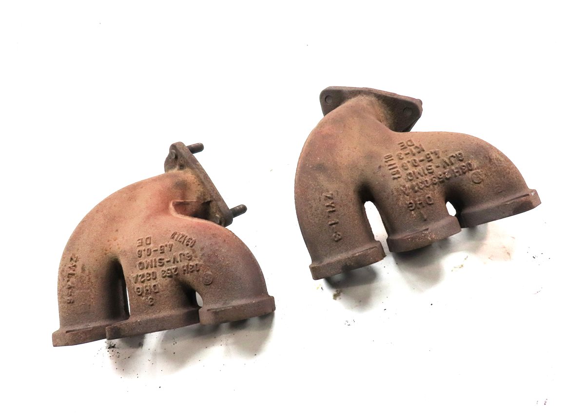 Thumbnail 3: 2011-2018 PORSCHE CAYENNE (958) 3.6L ENGINE LEFT & RIGHT EXHAUST MANIFOLD SET-2