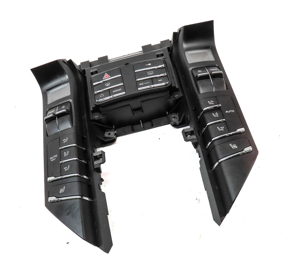 Thumbnail 3: 2011 PORSCHE CAYENNE (958) FRONT CENTER CONSOLE A/C HEATER CLIMATE CONTROL PANEL