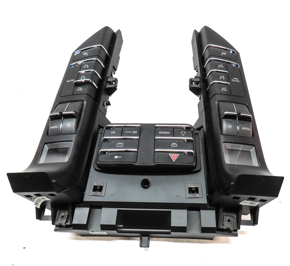 Thumbnail 4: 2011 PORSCHE CAYENNE (958) FRONT CENTER CONSOLE A/C HEATER CLIMATE CONTROL PANEL