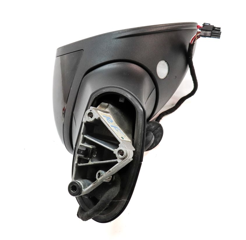 Thumbnail 4: 11-14 PORSCHE CAYENNE (958) RIGHT PFOLD HEAT MEMORY AUTODIM DOOR MIRROR (Black)