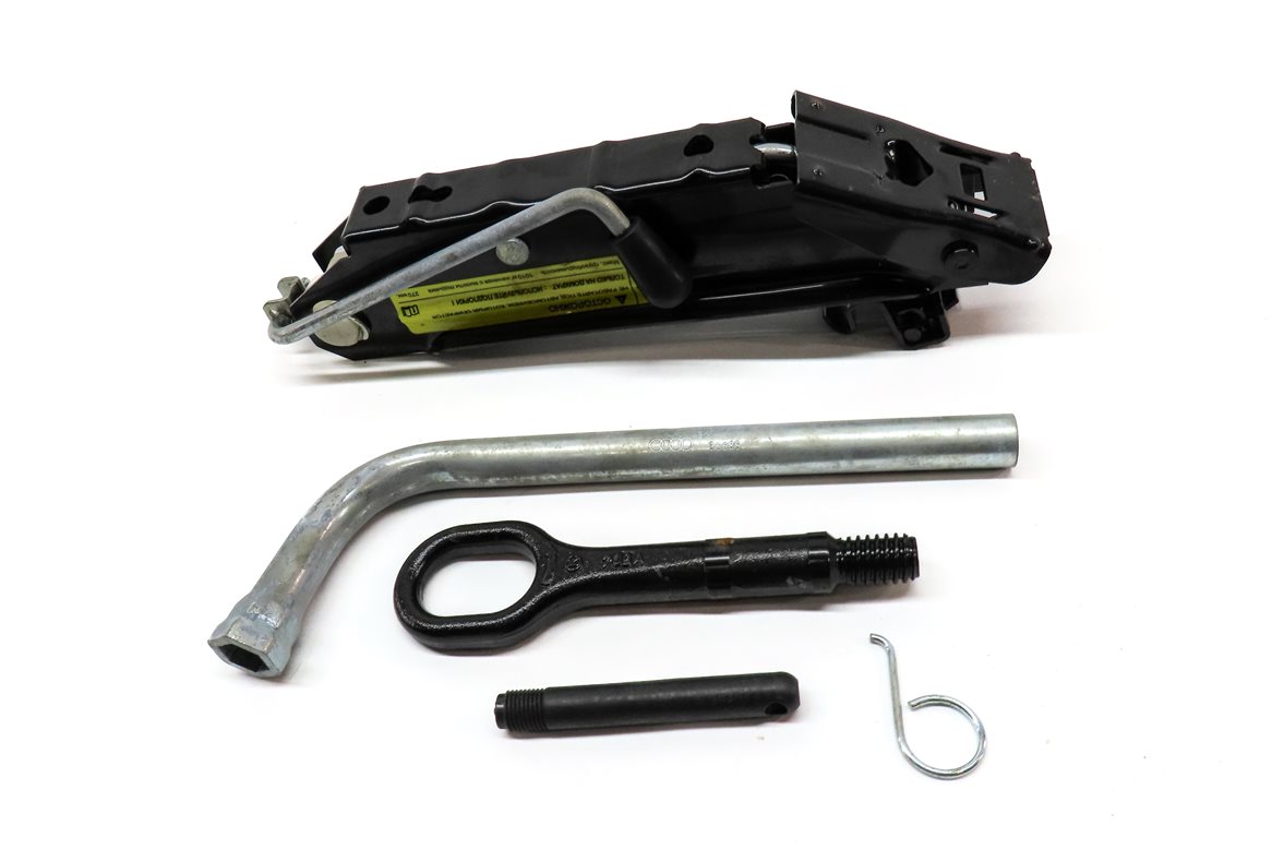 Thumbnail 2: 2011-2013 AUDI A3 (8P) EMERGENCY ROADSIDE SCISSOR JACK & TOOL KIT TOWING TOW EYE