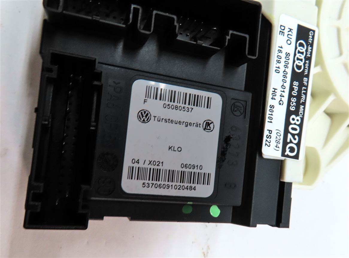 Thumbnail 7: 2006-2013 AUDI A3 (8P) RIGHT FRONT PASSENGER DOOR POWER WINDOW MOTOR