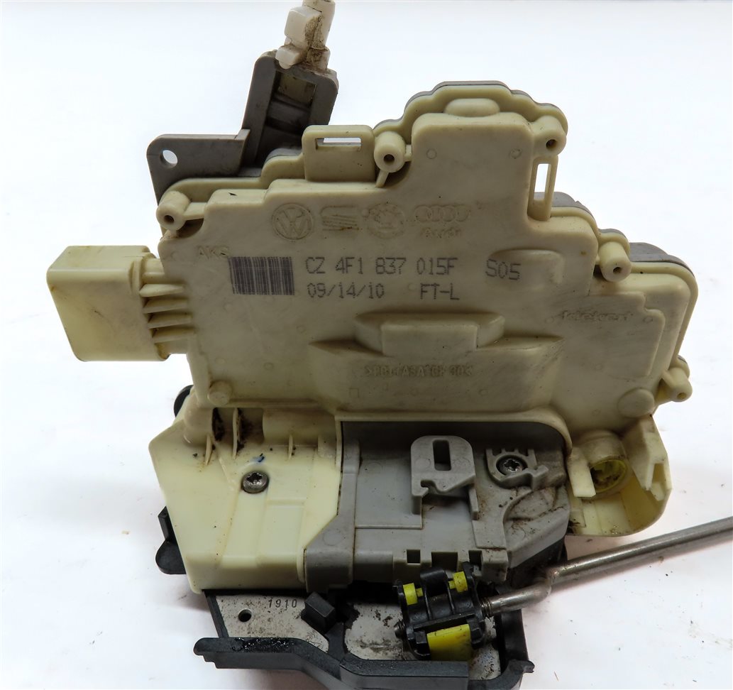 Thumbnail 6: 05-15 AUDI A3 A6 S6 A8 S8 R8 (8P C6 D3 4S) LEFT DRIVER DOOR LOCK LATCH ACTUATOR