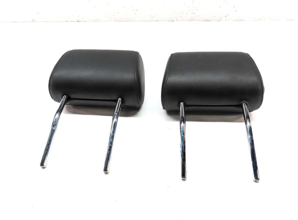 Thumbnail 6: 18-13 AUDI A3 8P FRONT LEFT DRIVER & RIGHT PASSENGER SEAT HEADREST SET2 (Black)