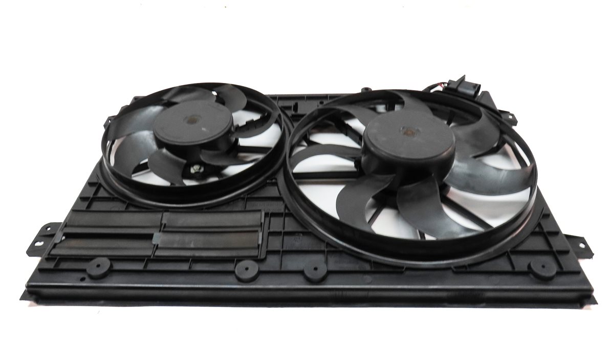 Thumbnail 4: 06-15 AUDI A3 TT 8P 8J 08 PASSAT 2.0L RADIATOR COOLING FAN SHROUD MOTOR ASSEMBLY