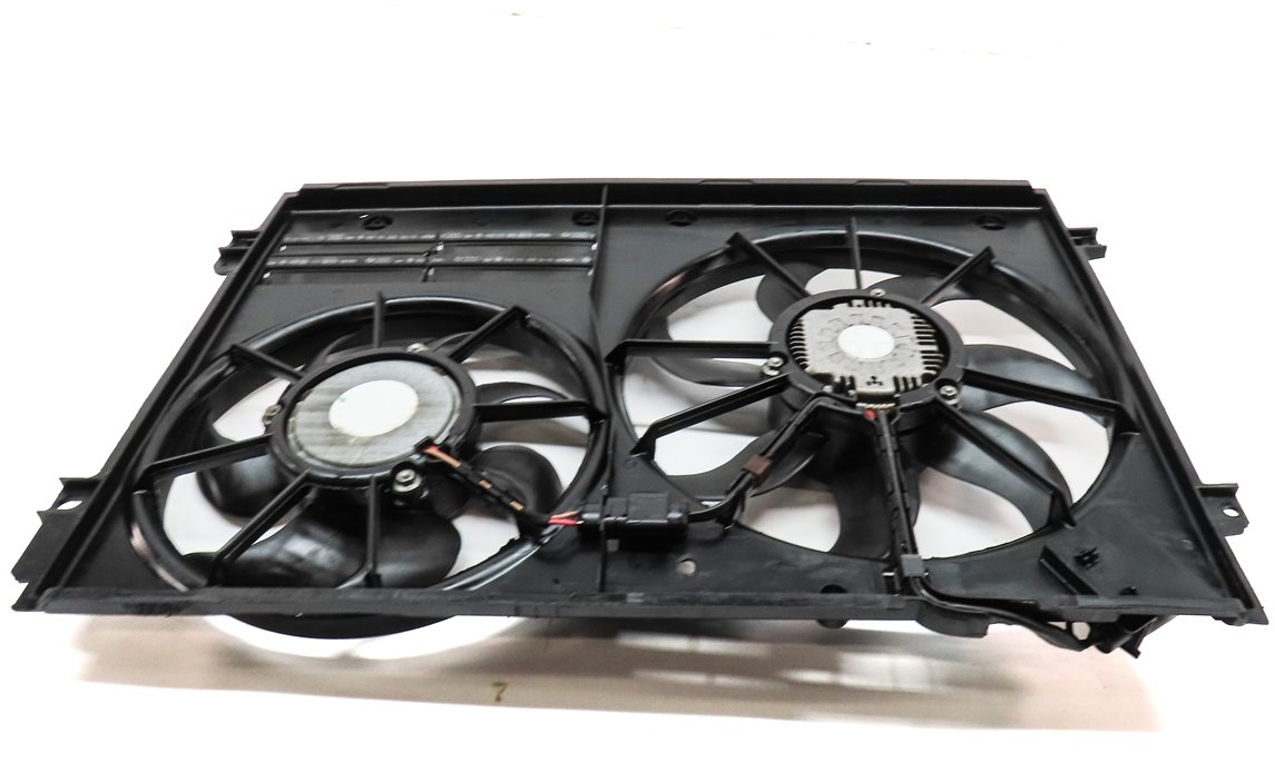 Thumbnail 5: 06-15 AUDI A3 TT 8P 8J 08 PASSAT 2.0L RADIATOR COOLING FAN SHROUD MOTOR ASSEMBLY