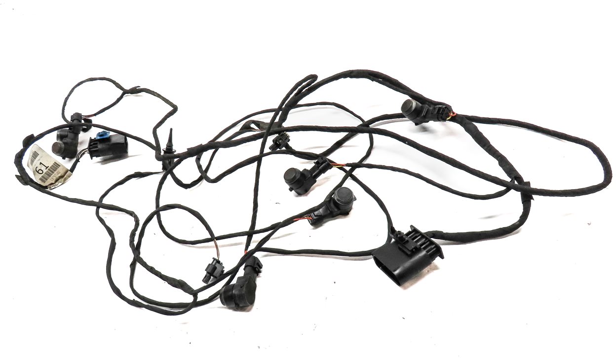 Thumbnail 2: 2012 MERCEDES ML W166 FRONT PARK ASSIST PDC SENSOR SET6 (Brown) & WIRE HARNESS