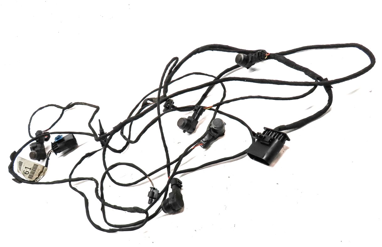Thumbnail 3: 2012 MERCEDES ML W166 FRONT PARK ASSIST PDC SENSOR SET6 (Brown) & WIRE HARNESS