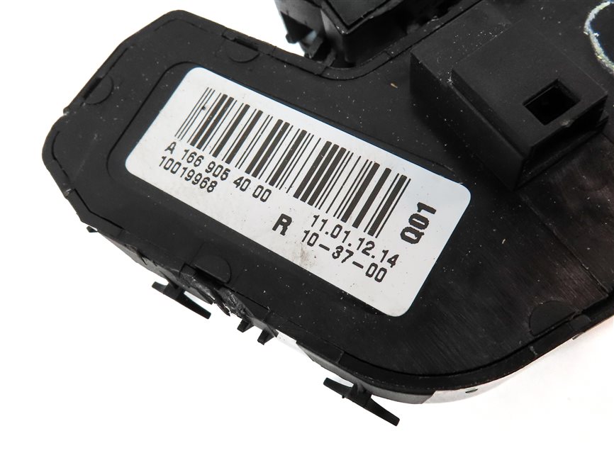 Thumbnail 6: 2012 MERCEDES ML350 (W166) FRONT RIGHT PASSENGER SEAT ADJUST SWITCH (BLACK)