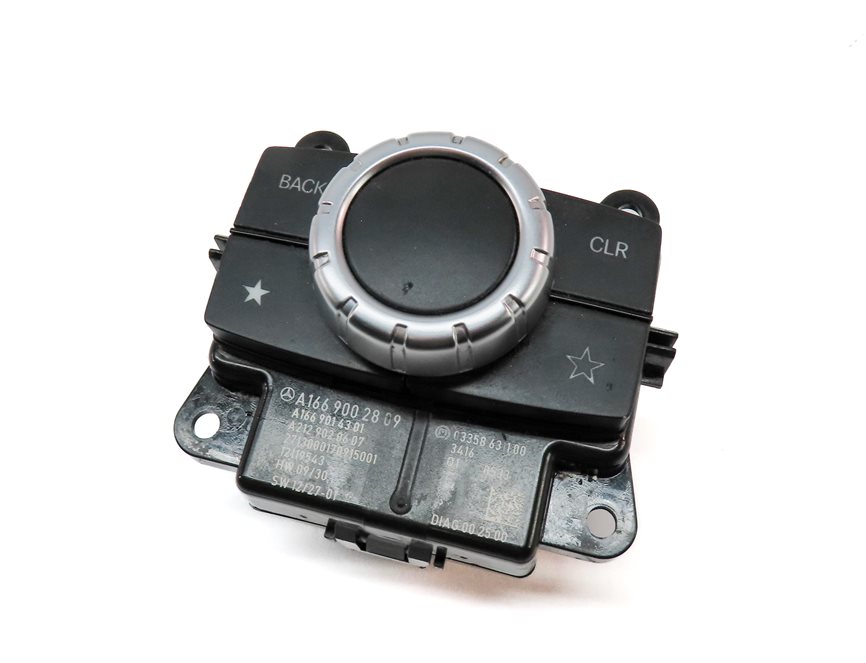 2012 MERCEDES ML350 (W166) RADIO STEREO NAVIGATION MEDIA CONTROL KNOB & BUTTONS