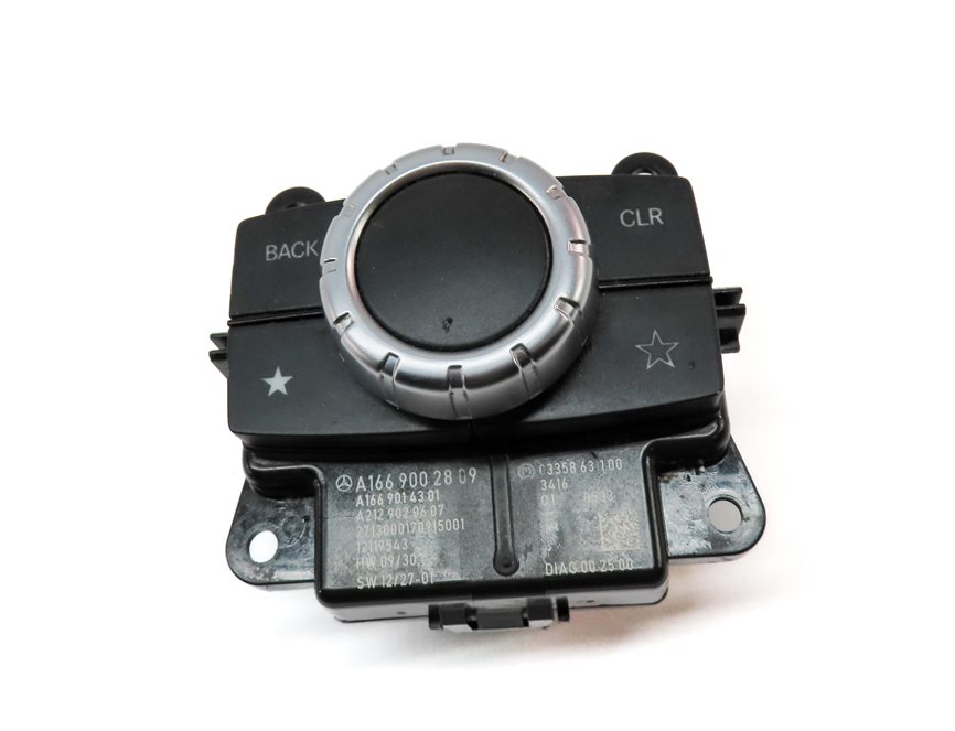 Thumbnail 2: 2012 MERCEDES ML350 (W166) RADIO STEREO NAVIGATION MEDIA CONTROL KNOB & BUTTONS