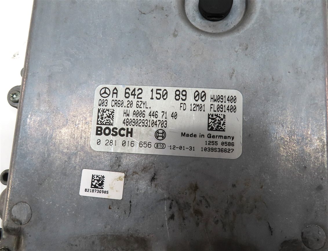 Thumbnail 4: 12-13 ML350 S350 (W166 W221) 3.0L (OM642) BLUETEC DIESEL ENGINE CONTROL MODULE