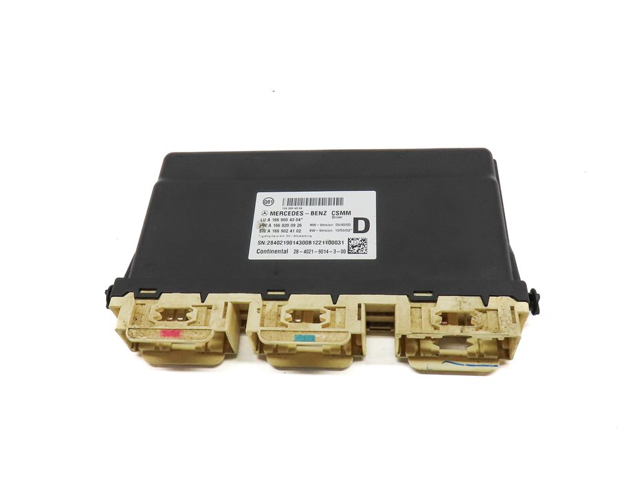 Thumbnail 2: 2012 MERCEDES ML350 (W166) FRONT LEFT DRIVER SEAT CONTROL MODULE
