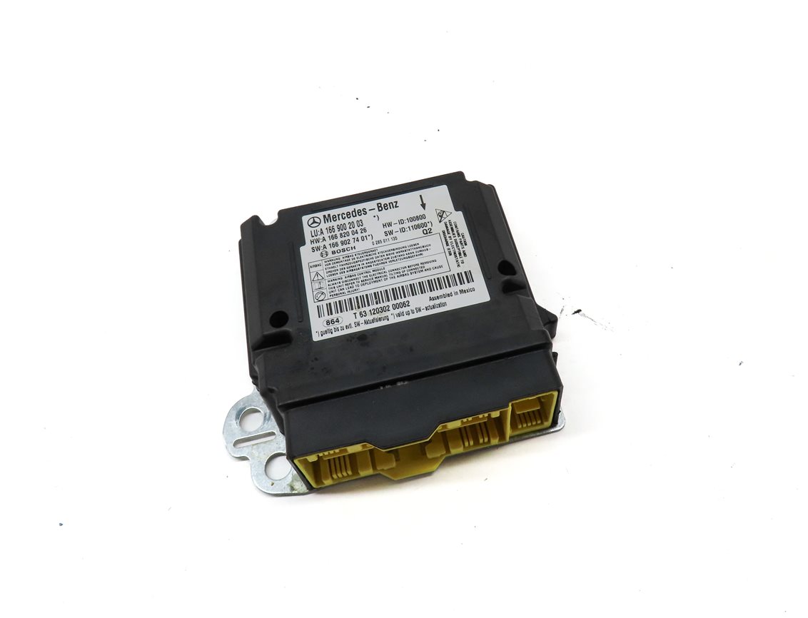 Thumbnail 3: 12-15 MERCEDES G550 G63 GL350 GL450 GL550 ML350 ML550 (X166 W166) SRS BAG MODULE