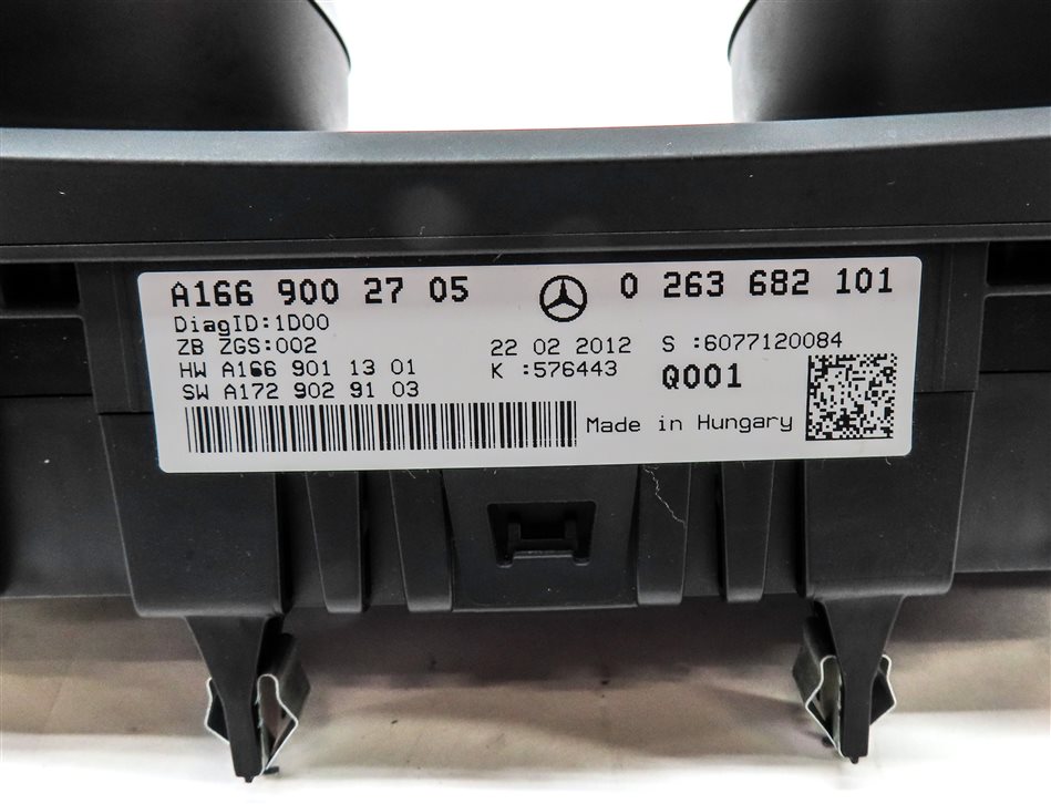 Thumbnail 7: 2012 MERCEDES ML350 (W166) 3.0L DIESEL AWD SPEEDOMETER INSTRUMENT CLUSTER (190k)