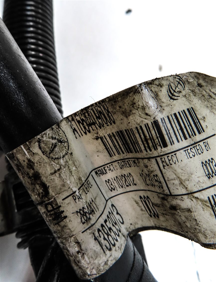 Thumbnail 10: 2012 MERCEDES ML350 (W166) 3.0L DIESEL (642.826) ENGINE WIRE WIRING HARNESS
