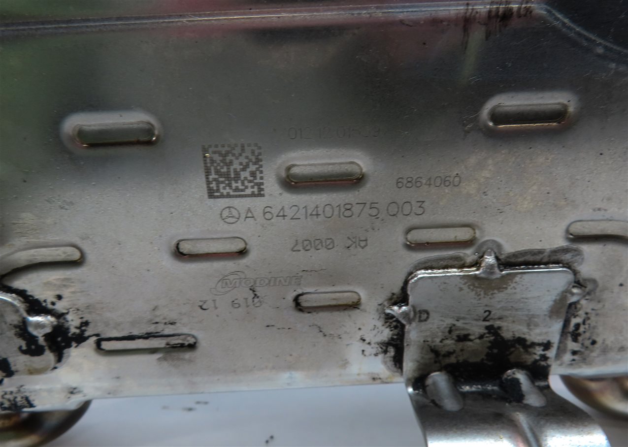 Thumbnail 7: 2012 MERCEDES ML350 (W166) 3.0L DIESEL (642.826) ENGINE INTERCOOLER FOR EGR