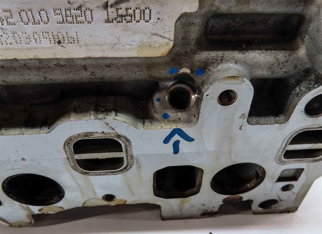 Thumbnail 15: 12-15 MERCEDES GL350 ML350 S350 (W166 X166 W221) 3.0L DIESEL RIGHT CYLINDER HEAD
