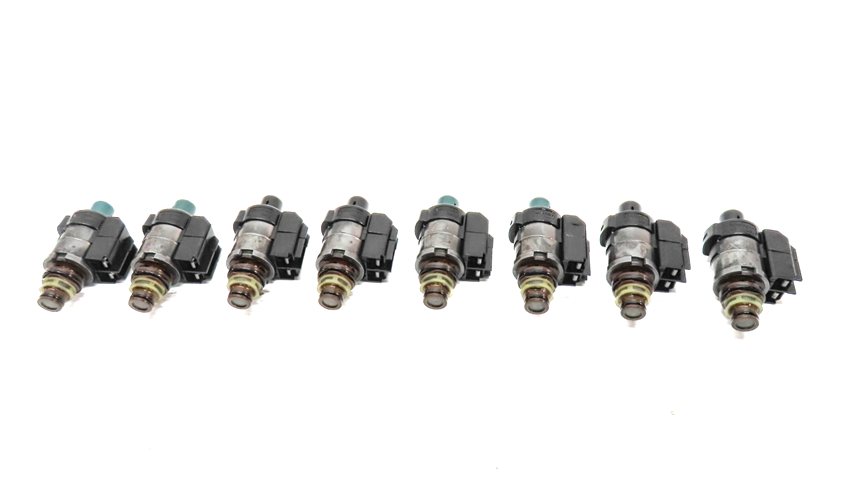 04-18 MERCEDES C CL E GL G ML S SLK 722.9 TRANSMISSION VALVE BODY SOLENOID SET-8