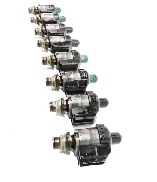 Thumbnail 2: 04-18 MERCEDES C CL E GL G ML S SLK 722.9 TRANSMISSION VALVE BODY SOLENOID SET-8