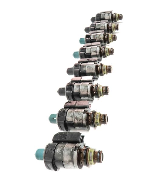 Thumbnail 3: 04-18 MERCEDES C CL E GL G ML S SLK 722.9 TRANSMISSION VALVE BODY SOLENOID SET-8