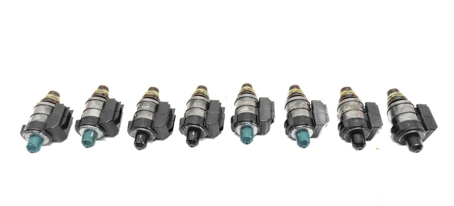 Thumbnail 4: 04-18 MERCEDES C CL E GL G ML S SLK 722.9 TRANSMISSION VALVE BODY SOLENOID SET-8