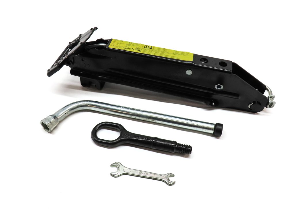 Thumbnail 1: 2012 AUDI Q7 (4L) EMERGENCY ROADSIDE SCISSOR JACK & TOOL KIT SET