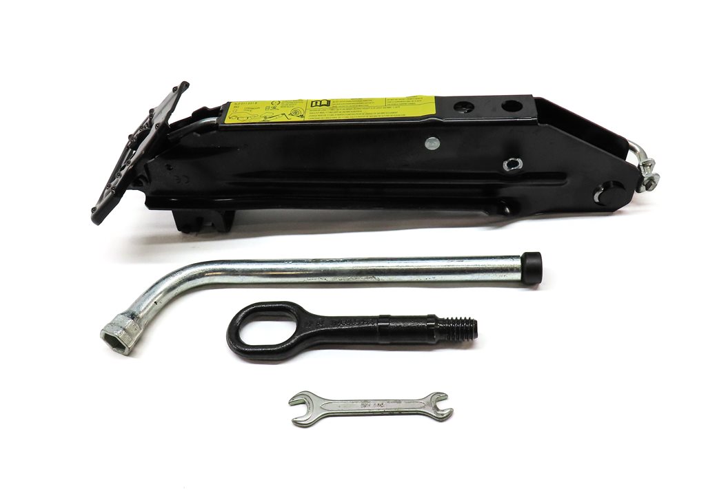 Thumbnail 2: 2012 AUDI Q7 (4L) EMERGENCY ROADSIDE SCISSOR JACK & TOOL KIT SET