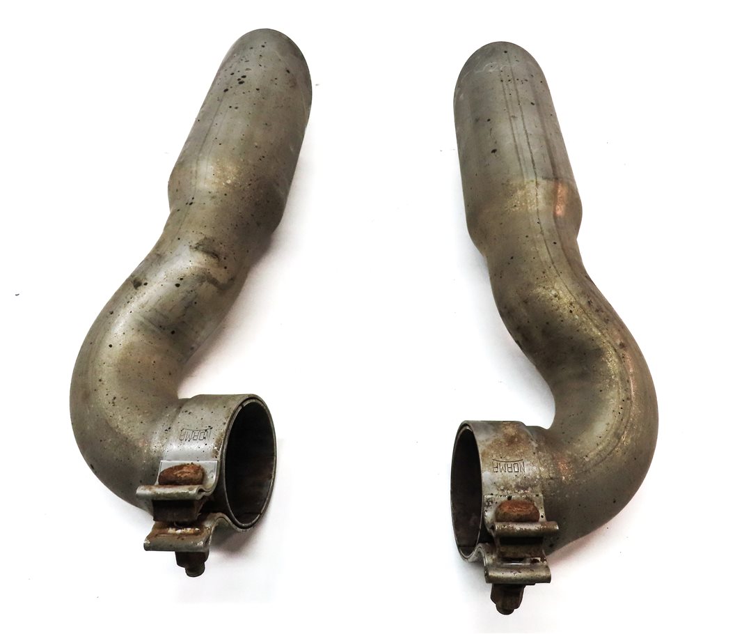 Thumbnail 5: 09-12 AUDI Q7 (4L) 3.0L DIESEL CATA ENGINE LEFT & RIGHT MUFFLER EXHAUST TIP SET2