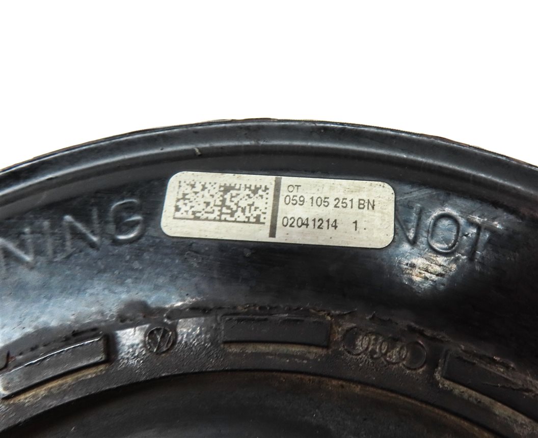 Thumbnail 8: 09-12 VW TOUAREG AUDI Q7 (4L) 3.0L TDI DIESEL ENGINE HARMONIC BALANCER PULLEY