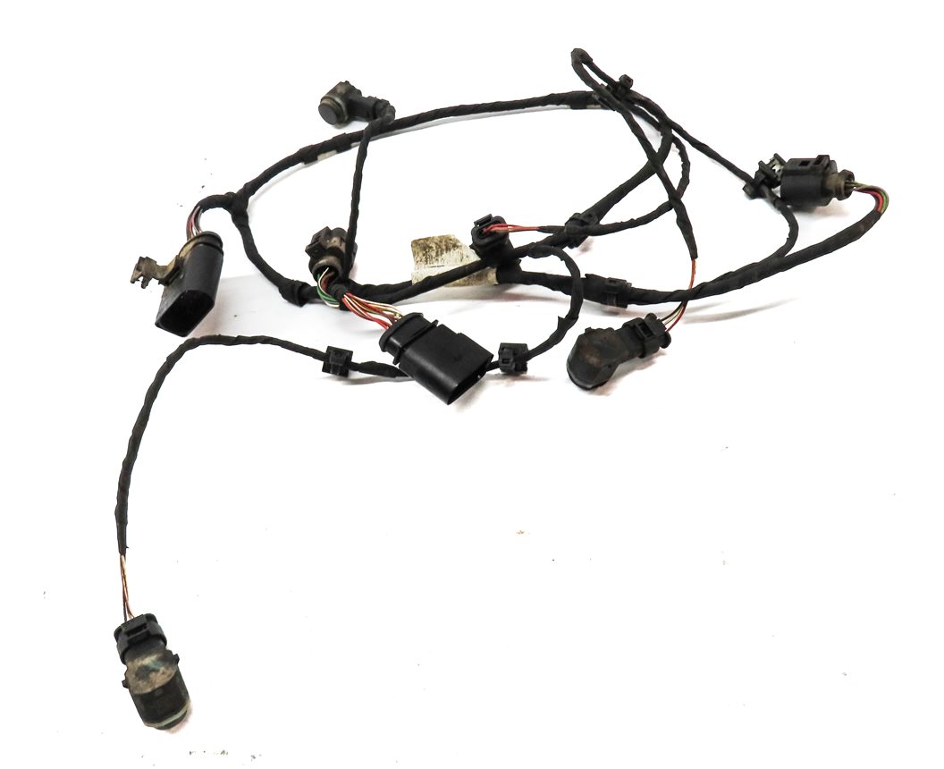 Thumbnail 2: 2012 AUDI Q7 (4L) REAR PARK ASSIST PDC SENSOR SET4 (Grey) & WIRE WIRING HARNESS